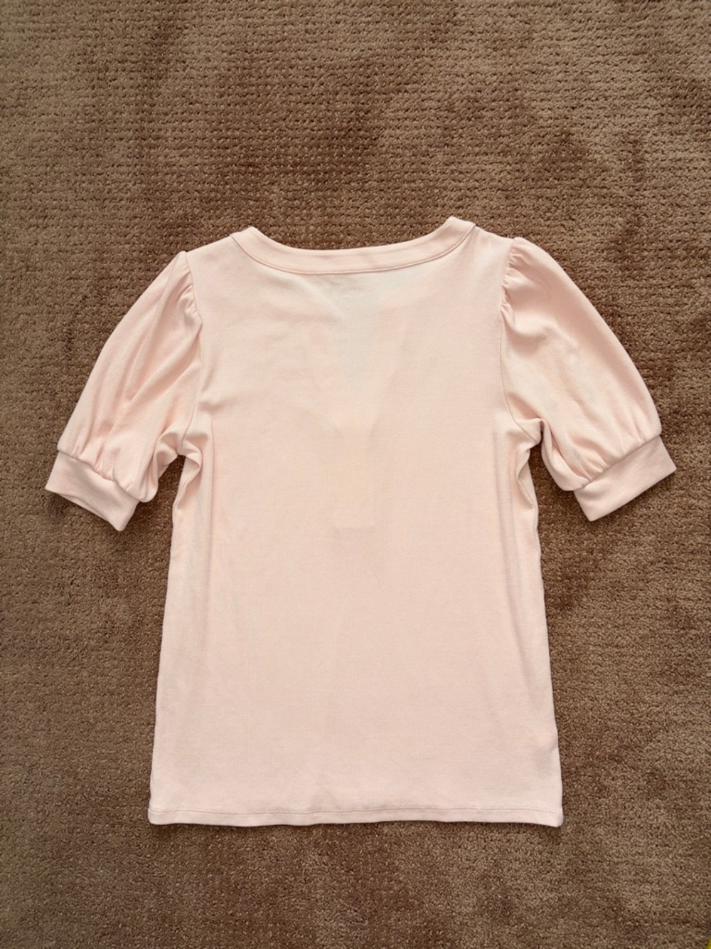 Loft Ribbed Henley Blouse - Picture 6 of 6